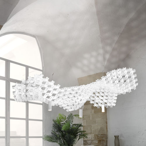 Люстра уникальный дизайн - NUVEM  - Slamp - из стали / из Opalflex® / из Lentiflex®