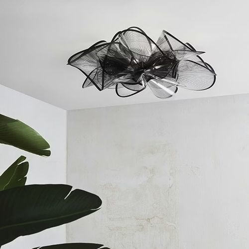 Современный потолочный светильник - LA BELLE ETOILE - Slamp - круглый / скульптурный / из Cristalflex®