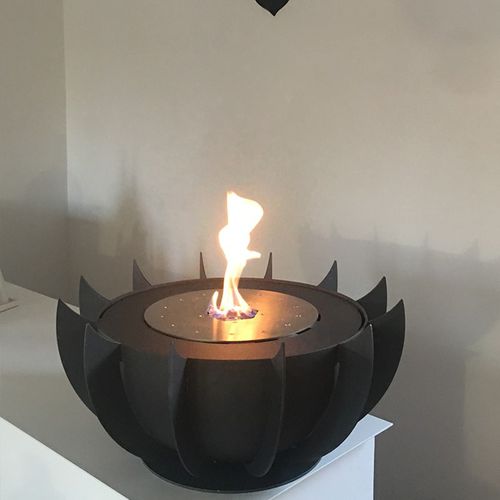 Камин на биоэтаноле - LOTUS - IGNISIAL Paris - отдельностоящий / для наружного применения / с открытой топкой