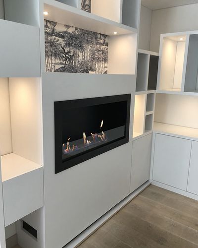 Топка для камина на биоэтаноле - INSERT HF 1-700 - IGNISIAL Paris - с дистанционным управлением