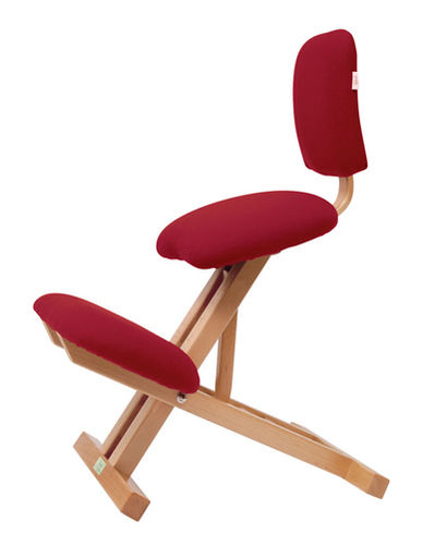 Современный cтул - S-2105 - ECOPOSTURAL - из бука / эргономичный с опорой на колени / для профессионального использования