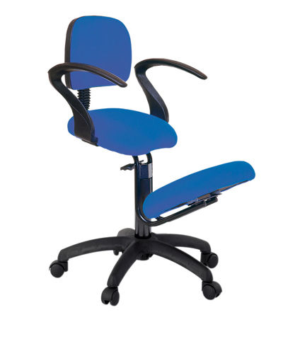 Современный cтул - S-2703 - ECOPOSTURAL - из ткани / эргономичный с опорой на колени / для профессионального использования
