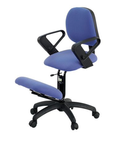 Современный cтул - S-2606 - ECOPOSTURAL - из ткани / эргономичный с опорой на колени / для профессионального использования