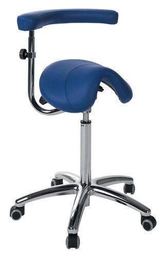 Табурет для работы в форме седла - S-5633 - ECOPOSTURAL - для салона красоты