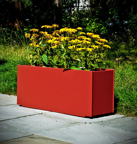 Кадка для садовых растений из полиэтилена высокой плотности - MONDO PLANTER - Loll Designs - прямоугольная / квадратная / современная