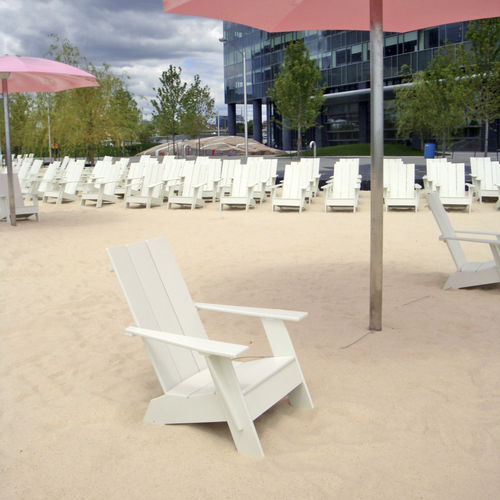 Современное кресло - 3 SLAT ADIRONDACK - Loll Designs - из полиэтилена / из перерабатываемых материалов / непромокаемое