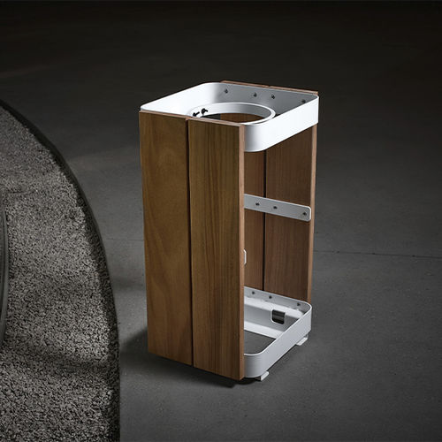Общественный мусорный контейнер - KAISEKI - CYRIA | Mobilier Urbain - из гальванизированной стали / из стали / из нержавеющей стали