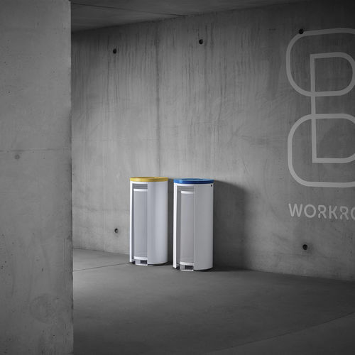 Мусорный контейнер с сортировкой - MONSIEUR - CYRIA | Mobilier Urbain - из гальванизированной стали / из стали / из нержавеющей стали