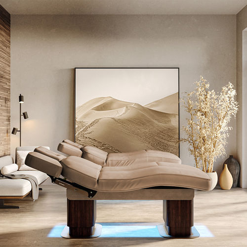 Электрический массажный стол - MILANO EVO - Lemi BEAUTY & SPA - из дерева / из металла / из кожи