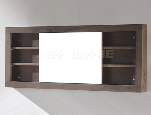 Современный шкаф для ванной комнаты с зеркалом - MC68 SA/CH - artbathe - настенный