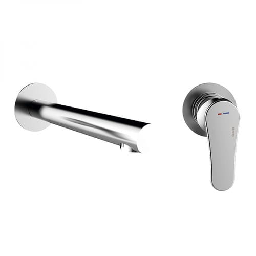Однорычажный смеситель для раковины - 35534350 - GRB MIXERS - встраиваемый / из хромированного металла / для ванной комнаты
