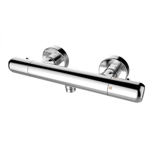 Двухрычажный смеситель для душа - 35315350 - GRB MIXERS - настенный / термостатический / из хромированного металла
