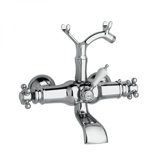 Двухрычажный смеситель для душа - 106199/103190 - GRB MIXERS - для ванной / настенный / термостатический