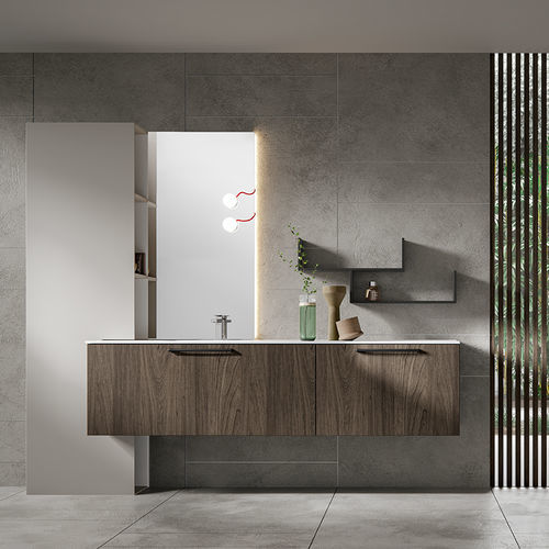 Встраиваемая раковина - SIRIO - Agorà Group - из Corian® / из полимера / со встроенной столешницей