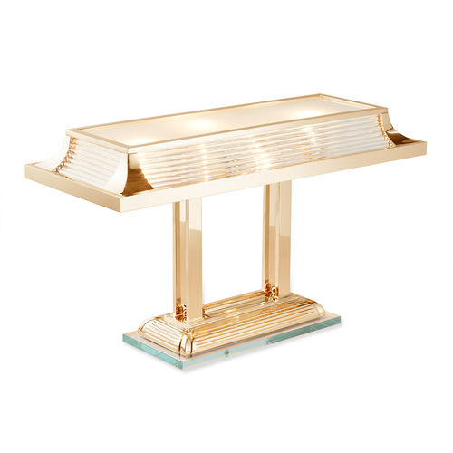 Настольная лампа - PARIS TABLE GOLD - Art Deco Schneider - из полированной латуни / ар-деко / проводная