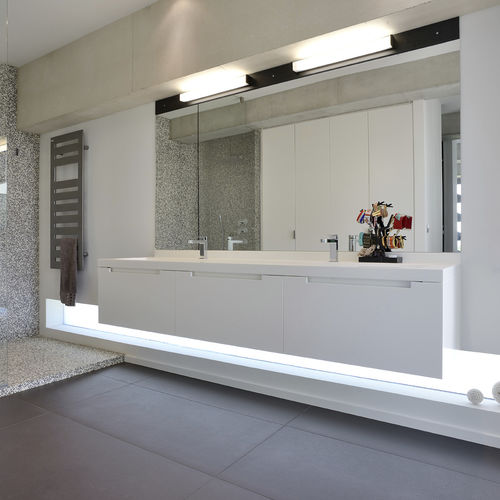 Двойная тумба под умывальник - IMAGE 15 - IMAGE - подвесная / из Corian® / современная