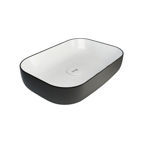 Настольная раковина - MET42600 - Olympia - из керамики / прямоугольная / современная