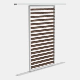 Раздвижная ставня - V755 - NOVA - Verano - из дерева / из алюминия / для двери