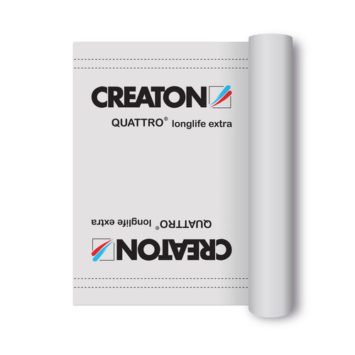 Гидроизоляционная мембрана для защиты - QUATTRO LONGLIFE EXTRA - CREATON - для покрытий / в рулонах / клейкая