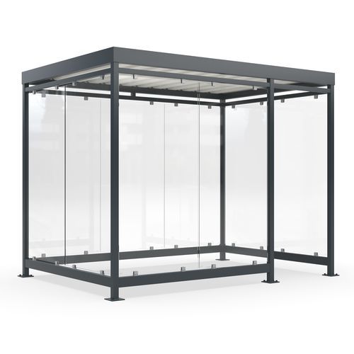 Многофункциональный навес для общественных мест - Köln K3 d/b - wsm Raumsysteme - для городских зон / для парковки