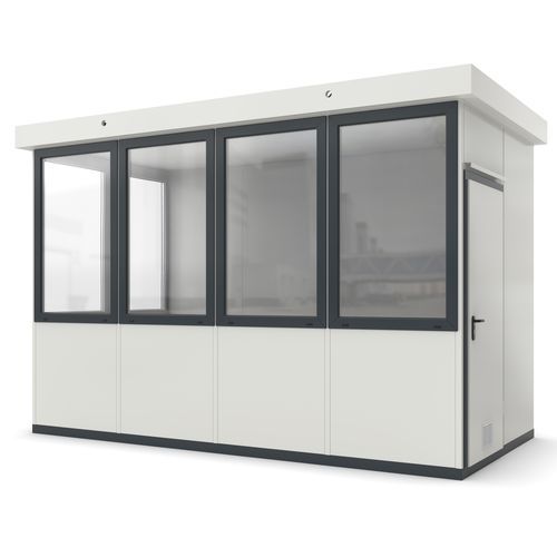 Сборная кабина для наружного применения - Wa 12b - wsm Raumsysteme - для офиса / технического применения / для туалетов