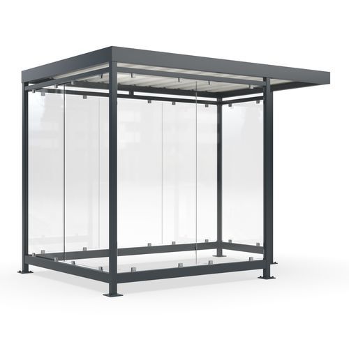 Многофункциональный навес для общественных мест - Köln K3 d/a - wsm Raumsysteme - для городских зон / для парковки