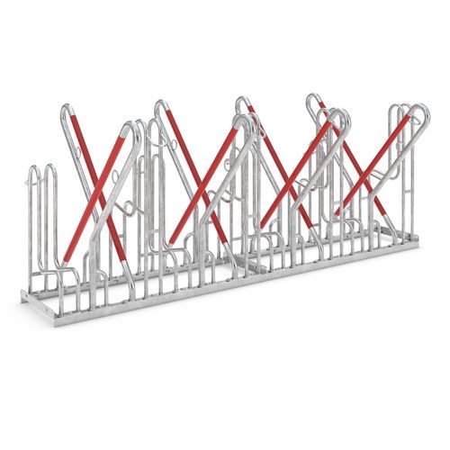 Напольная парковка для велосипедов - 4518 XBF - wsm Raumsysteme - защищенная / антивандальная / для общественных мест