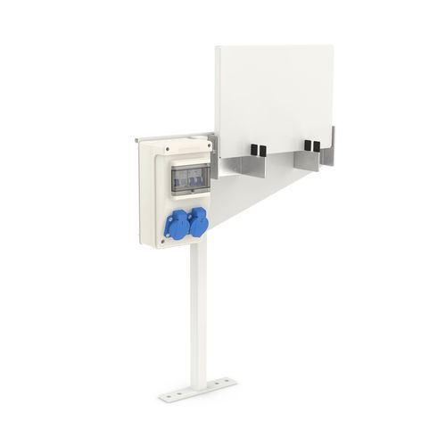 Станция подзарядки для электрических велосипедов - 122000021 - wsm Raumsysteme - напольное крепление / для интерьера / для наружного применения