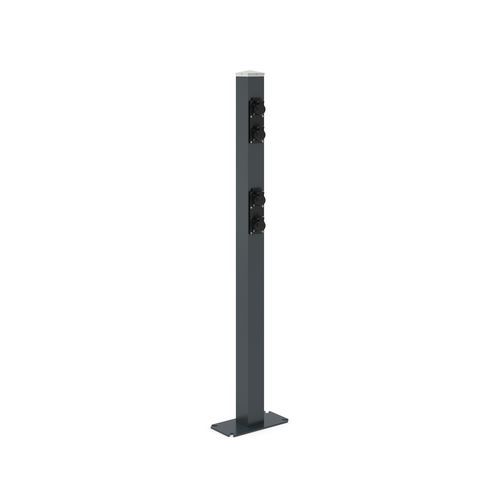 Станция подзарядки для электрических велосипедов - 105000159 - wsm Raumsysteme - городской / напольное крепление / 4 зарядных кабеля