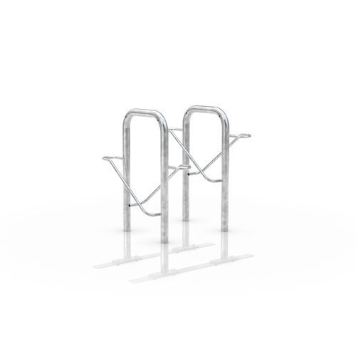 Напольная парковка для велосипедов - Strap 12 DS - wsm Raumsysteme - защищенная / антивандальная / для общественных мест