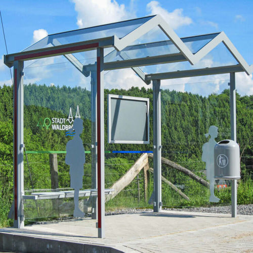 Многофункциональный навес для общественных мест - Zürich Z2 - wsm Raumsysteme - для парковки / для торгового центра