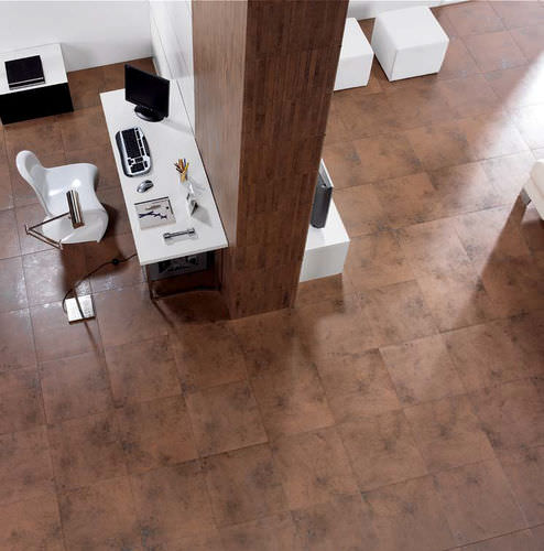 Плитка из керамогранита - METAL EFFECT CEMENT : EVOLUTION - Ceracasa Ceramica - полированная / для интерьера / для ванной комнаты
