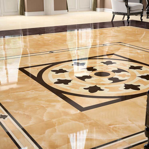 Плитка из керамогранита - HIGH GLOSS : DAMORE - Ceracasa Ceramica - глянцевая / для интерьера / напольная