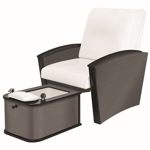 Кресло для спа-педикюра из искусственной кожи - MYSTIA™ WITH PLUMBED FOOTBATH - Living Earth Crafts