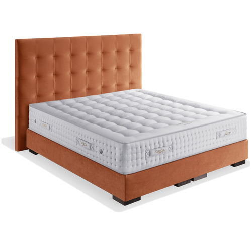 Двуспальный матраc - ELOGE  - Treca Paris - пружинный / 160x200 см / из хлопка