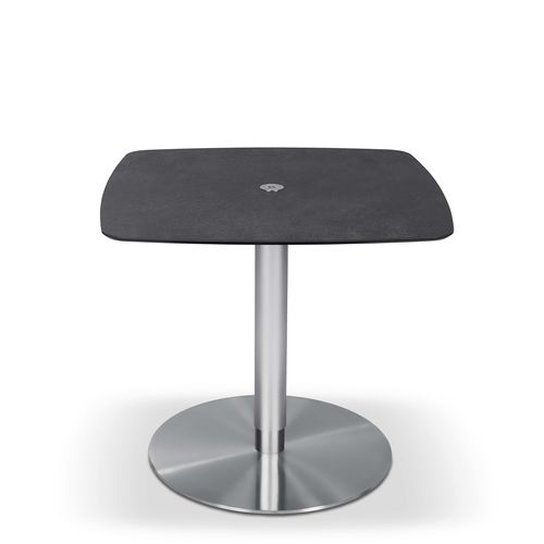 Современный обеденный стол - P431/E - Ronald Schmitt Design - из цельной древесины / из стекла / из керамики