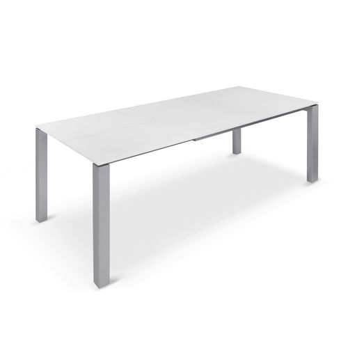 Современный обеденный стол - P2384/E ACCESS - Ronald Schmitt Design - из стекла / из алюминия / из керамики