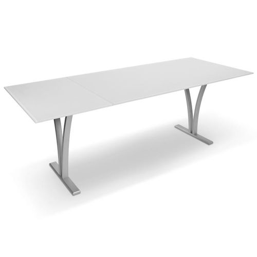 Современный обеденный стол - P4800/E MAXI - Ronald Schmitt Design - из стекла / из лакированного металла / из керамики