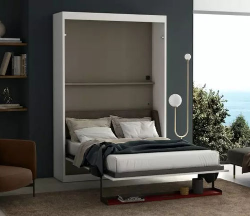 Откидная кровать - SMART - Meubles Célio - двуспальная / современная / встроенная в шкаф