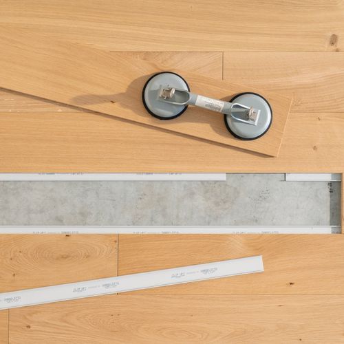 Технический пол из дерева - Clip Up System® - Parchettificio Garbelotto Srl - с высоким сопротивлением / для интерьера / для бара