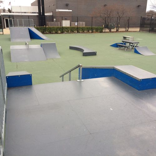 Полупирамида для скейт-парка - ARLINGTON HEIGHTS, IL - World Skate Parks