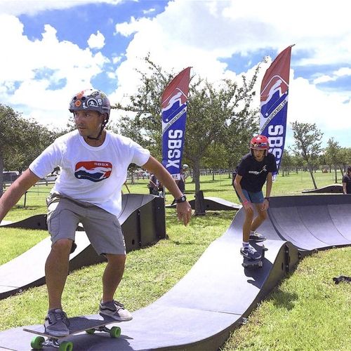 Модульный памп-трек - MIAMI, FL - World Skate Parks - для серфинг-парка