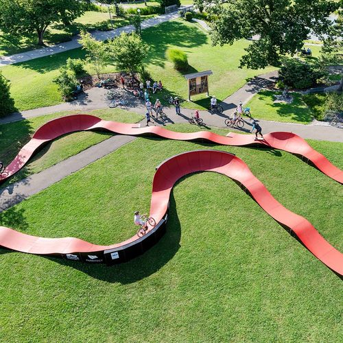 Модульный памп-трек - MUNICH, DE - World Skate Parks - для серфинг-парка / для байк-парков