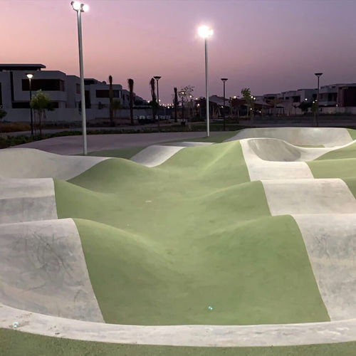Памп-трек для серфинг-парка - ABU DHABI, WEST YAS - World Skate Parks - из бетона
