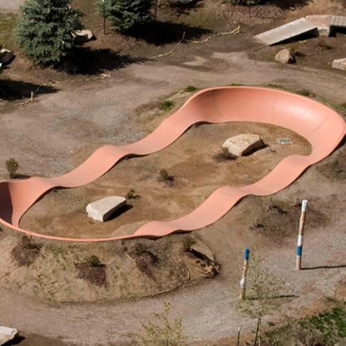 Памп-трек для серфинг-парка - BRECKENRIDGE, CO - World Skate Parks - из бетона