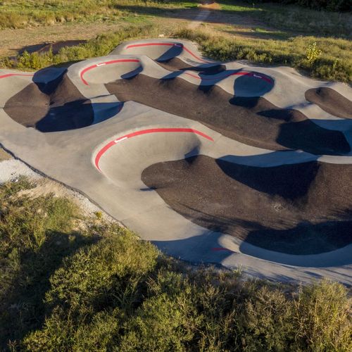Памп-трек для байк-парков - BENTONVILLE, AR - World Skate Parks - из битума