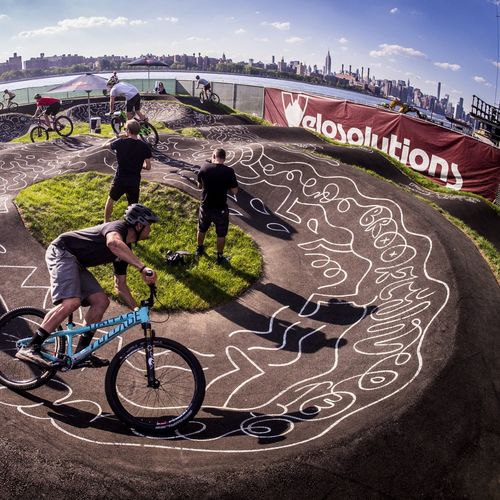 Памп-трек для байк-парков - BROOKLYN, NY - World Skate Parks - из битума