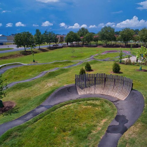 Памп-трек для серфинг-парка - COLUMBIA, SC - World Skate Parks - из битума