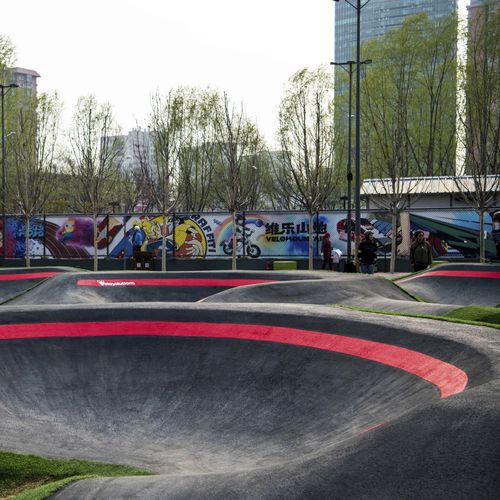 Памп-трек для байк-парков - DAYUECHENG, BJ - World Skate Parks - для серфинг-парка / из битума