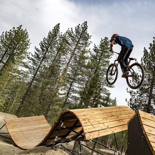Скейтпарк из дерева - LAKE TAHOE, CA - World Skate Parks - для байк-парков